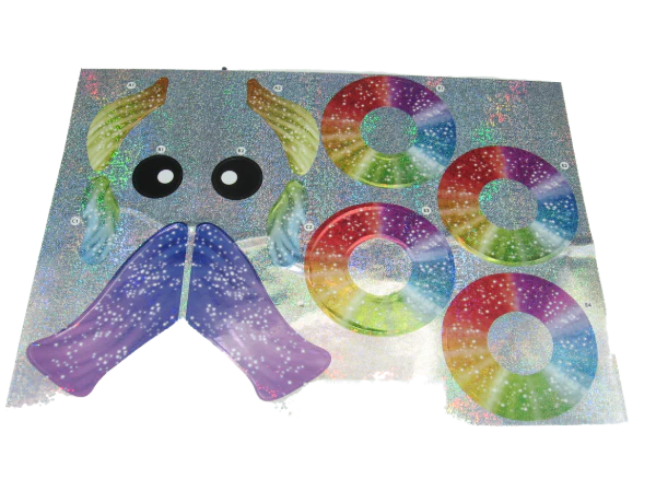 Decal Sheet Unicorn Up & Down (194378B01B)