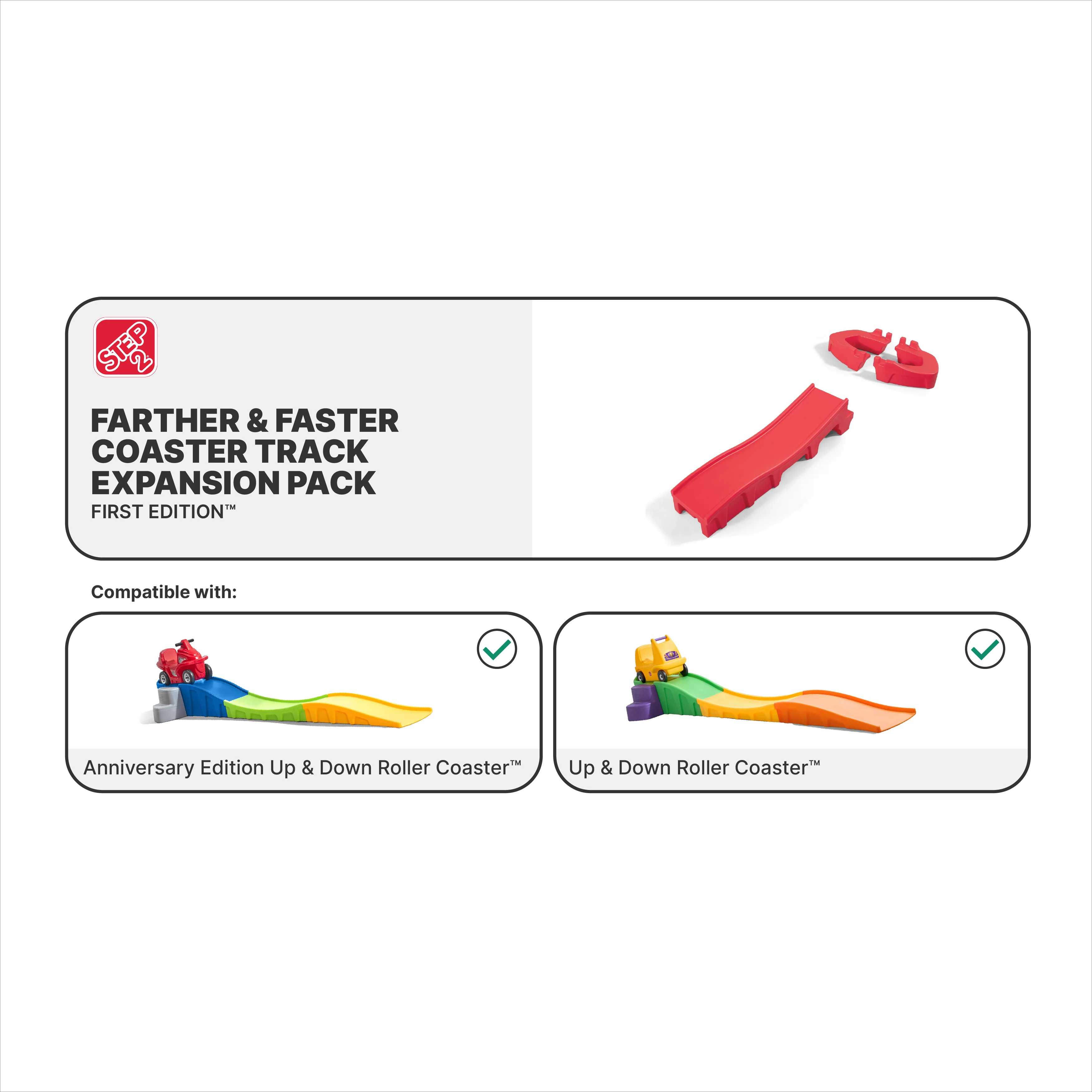 Farther & Faster Coaster Track Expansion Pack First Edition™ - Image 12