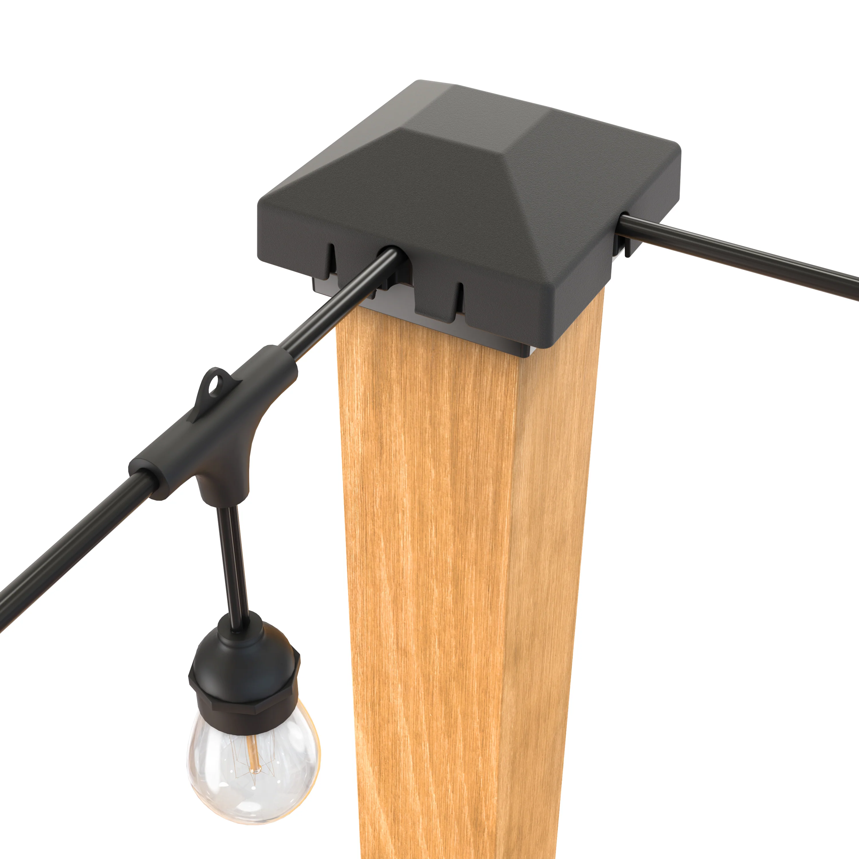 Firefly String Light Pole Stand with Planter™ (2pk) - Image 9