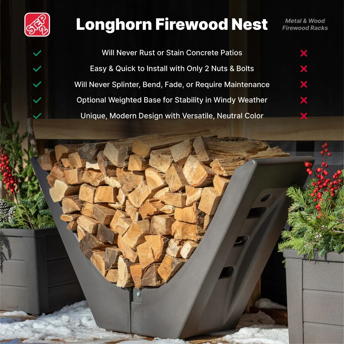 Longhorn Firewood Rack™ - Image 5
