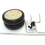 4 Wheels  Axles & Hardware (142661)