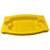 Large Yellow Art Tray (163648A02B)