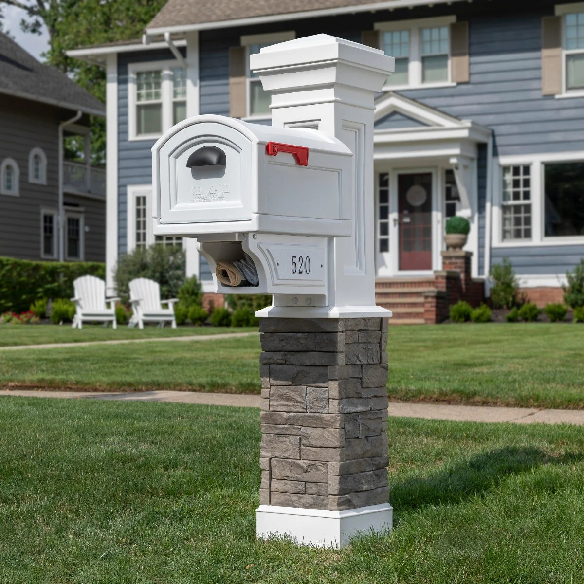 Town-to-Town XL Post-Mount Mailbox™ - Image 4