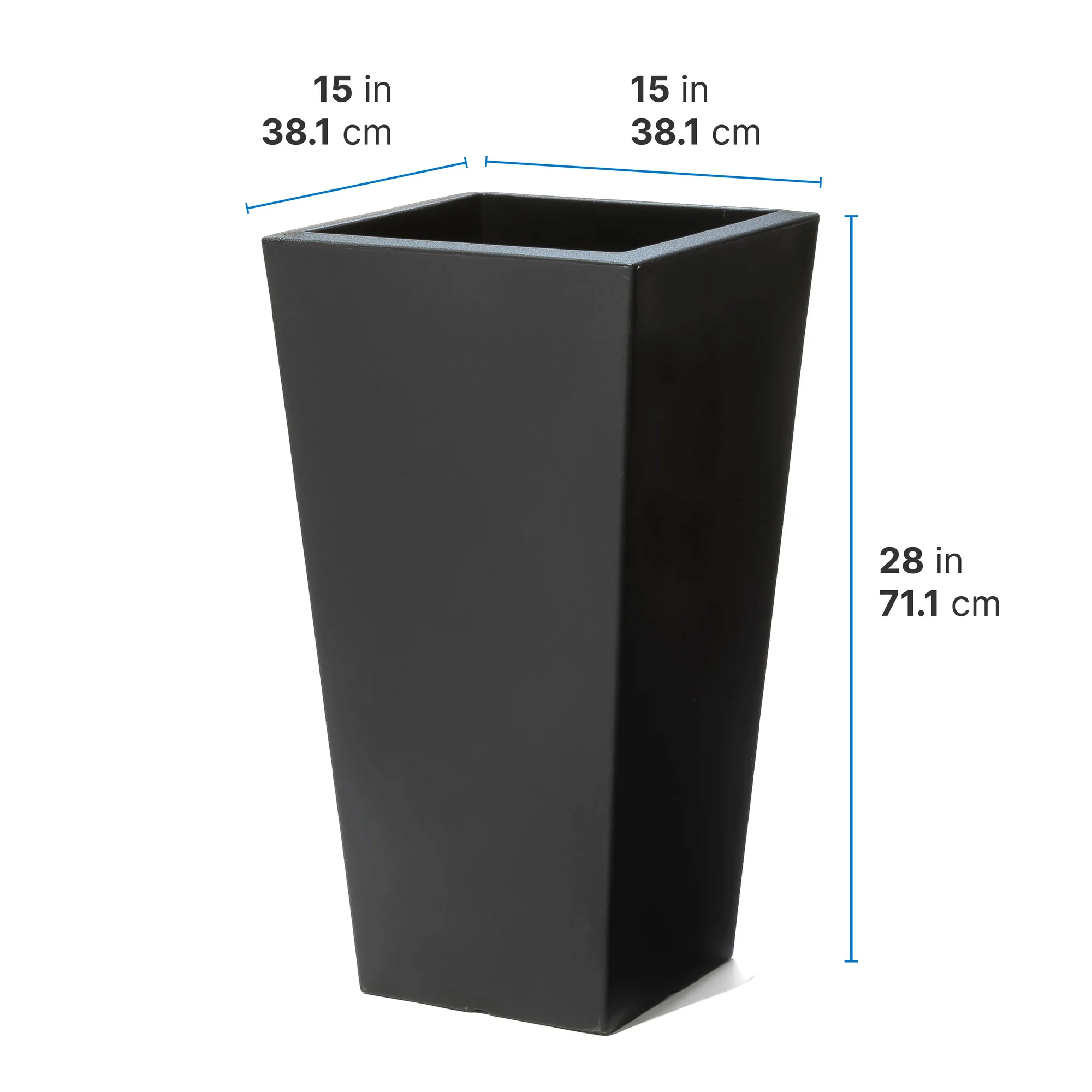 Tremont Tall Square Tapered Planter™ - Image 11